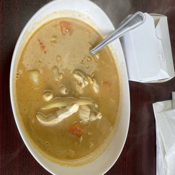 Chai Thai-Lao - Massaman Curry with chicken and jasmine rice - Thai Near Me - Baton Rouge, Louisiana