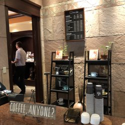 Peet's Coffee - The front counter. You can also access it from the gift shop area too.
