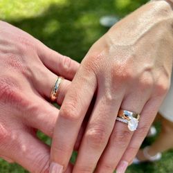 Beautiful bands sized and polished to perfection!