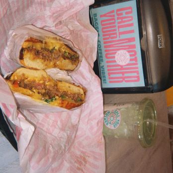 Call Your Mother Deli - Golden - Jetski bagel and Piña Colada Matcha - Delis Near Me - Golden, Colorado