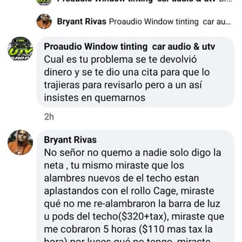 The Utv Shop - In Spanish, he told me on my ti.e line that he returned money and that I'm just burning him and that he apologized - Motorsport Vehicle Repairs Near Me - El Paso, Texas The Utv Shop - In Spanish, he told me on my ti.e line that he returned money and that I'm just burning him and that he apologized - Motorsport Vehicle Repairs Near Me - El Paso, Texas