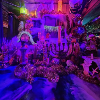 Hell Or High Water Tiki - Xmas & Hanukkah  Dildo themed Grinch area.....Weird WTF - Tiki Bars Near Me - Denver, Colorado