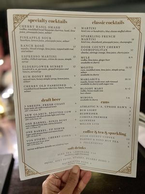 Menu photo 5 Inn At Cedar Crossing Sturgeon Bay, WI Menu photo 5 Inn At Cedar Crossing Sturgeon Bay, WI
