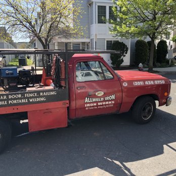 Allweld Iron - The truck - not the newest set of wheels in the fleet, but she gets the job done! - Metal Fabricators Near Me - Jersey City, New Jersey Allweld Iron - The truck - not the newest set of wheels in the fleet, but she gets the job done! - Metal Fabricators Near Me - Jersey City, New Jersey