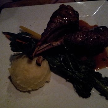 Bodega Malbec - rack of lamb with carrots and broccolini. - Argentine Near Me - Toluca Lake, California Bodega Malbec - rack of lamb with carrots and broccolini. - Argentine Near Me - Toluca Lake, California