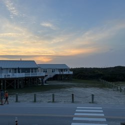 Onslow Beach - LtCol House on the right. General House on left. View from the beach