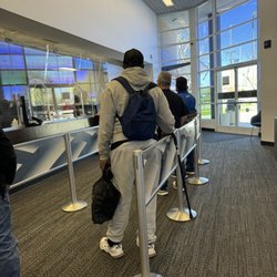 Bank of America Financial Center - The line and more people behind me