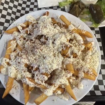 Gyro First - Chicken Chicken gyro fries - Salad Near Me - Seattle, Washington Gyro First - Chicken Chicken gyro fries - Salad Near Me - Seattle, Washington