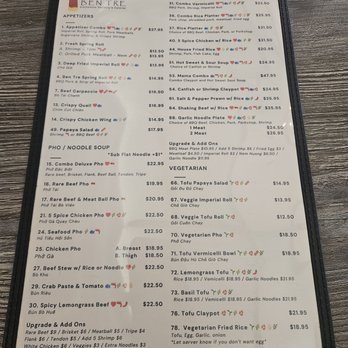 Ben Tre - food menu - Vietnamese Near Me - San Francisco, California Ben Tre - food menu - Vietnamese Near Me - San Francisco, California