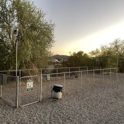 Quail Run RV Park - Dog run is good and our pup likes it