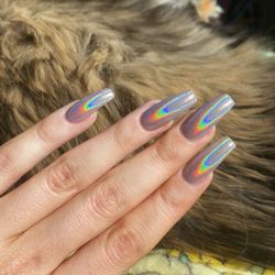 Acrylic silver chrome