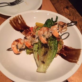 Ward 8 - Citrus Grilled Shrimp Salad. Very flavorful dish! - Cocktail Bars Near Me - Boston, Massachusetts Ward 8 - Citrus Grilled Shrimp Salad. Very flavorful dish! - Cocktail Bars Near Me - Boston, Massachusetts