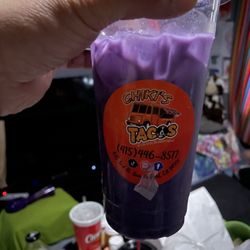 Ube horchata