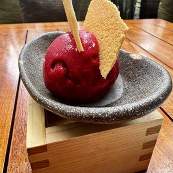 Zuma - Raspberry sorbet - Japanese Near Me - Miami, Florida
