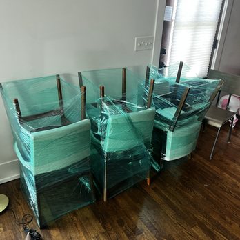 Easy Haul Services - Furniture wrapped up - Junk Removal & Hauling Near Me