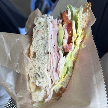 V Sattui Winery - Club Sandwich (halved by the deli) - Wineries Near Me - Saint Helena, California V Sattui Winery - Club Sandwich (halved by the deli) - Wineries Near Me - Saint Helena, California