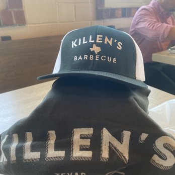 Killen's Barbecue - Don't forget the shirt and hat! - Barbeque Near Me - Pearland, Texas