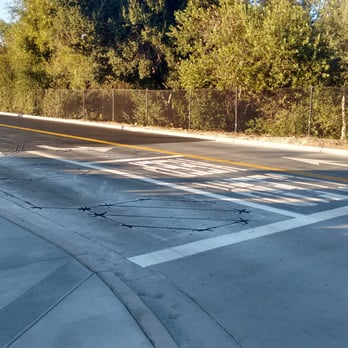 Fremont BART Station - New, less congestible, driveway at southeast of station.  Reinforced concrete underneath! - Train Stations Near Me - Fremont, California