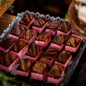 Sweet Weddings - Raspberry Chocolate Ganache Bars - Bakeries Near Me - St. Augustine, Florida
