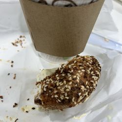 Boulevard Bagel - Everything with veggies