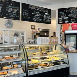Bayside Bakery & Cafe - Ordering counter and pastry displays
