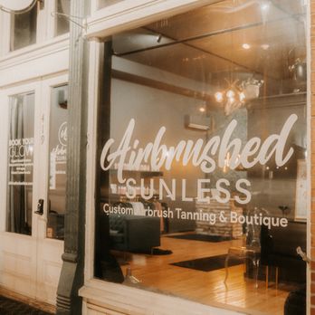 Airbrushed Sunless Spray Tanning - Airbrushed Sunless Store Front - Spray Tanning Near Me - Davenport, Iowa Airbrushed Sunless Spray Tanning - Airbrushed Sunless Store Front - Spray Tanning Near Me - Davenport, Iowa