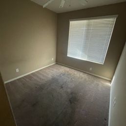 Bedroom after estate sale Bedroom after estate sale
