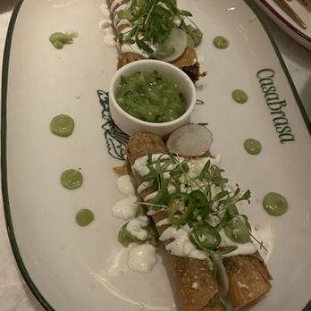 Casa Brasa - Beef cheek flautitas - Bars Near Me - Dallas, Texas