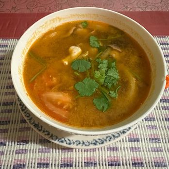 Sawaddee Thai Cuisine - Tom Yum Gai (Chicken) - Thai Near Me - Jefferson City, Missouri Sawaddee Thai Cuisine - Tom Yum Gai (Chicken) - Thai Near Me - Jefferson City, Missouri