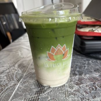 Lotus & Bean - Banana Matcha - Coffee & Tea Near Me - San Gabriel, California