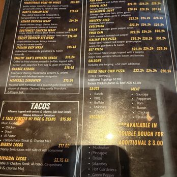 Hart's Garage - Menu - New American Near Me - Hampshire, Illinois Hart's Garage - Menu - New American Near Me - Hampshire, Illinois