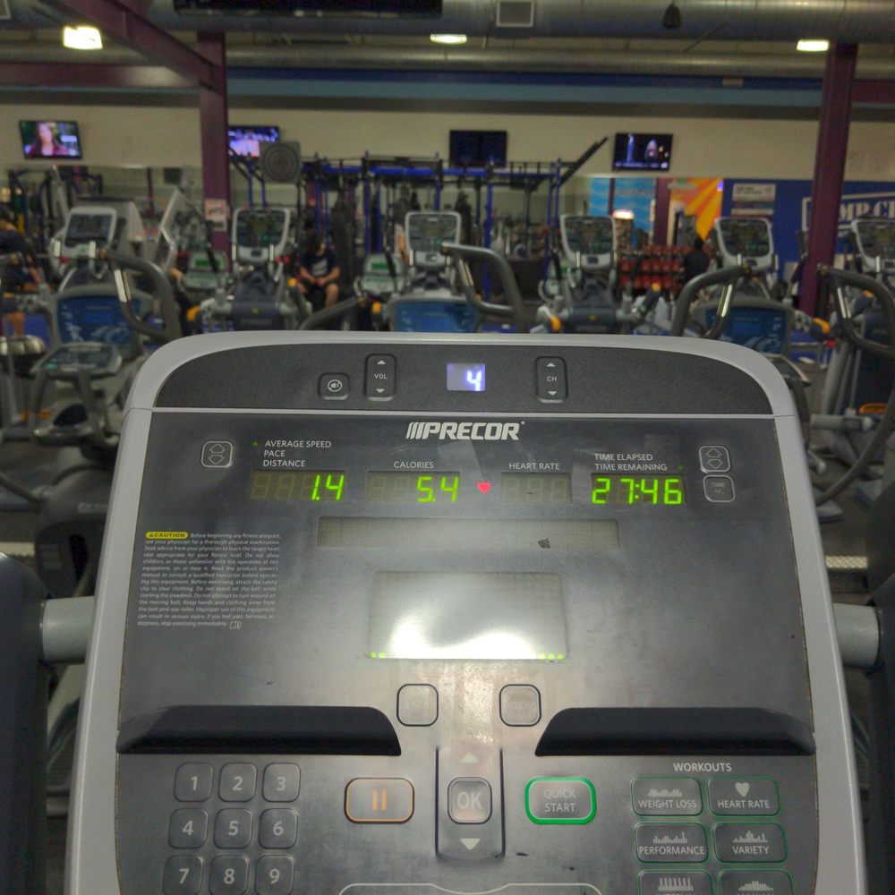 Crunch Fitness on the second floor. Crunch Fitness on the second floor.