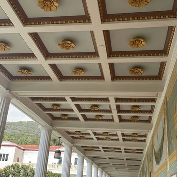The Getty Villa - Outer Peristyle - Botanical Gardens Near Me - Pacific Palisades, California