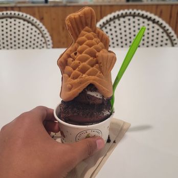 Little Taiyaki - Saw it on tiktok decided to try it. Tasty!! - Ice Cream & Frozen Yogurt Near Me - Sapulpa, Oklahoma Little Taiyaki - Saw it on tiktok decided to try it. Tasty!! - Ice Cream & Frozen Yogurt Near Me - Sapulpa, Oklahoma
