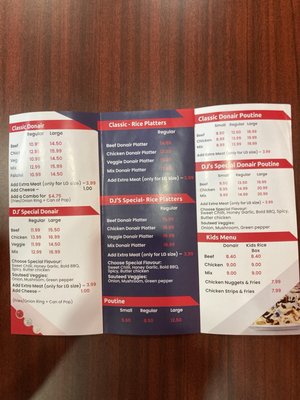 Menu photo 2 DJ Donair & Poutine Edmonton, AB