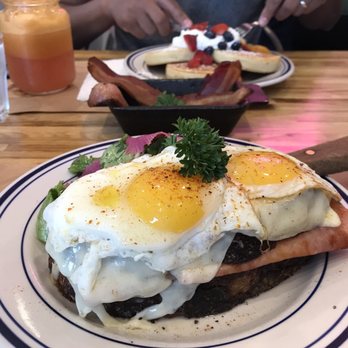 The Corner - Croque madame - Cafes Near Me - Montclair, New Jersey