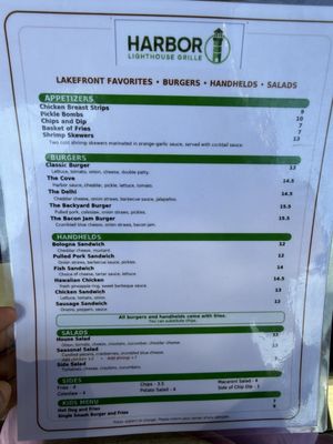 Menu photo 4 Harbor Lighthouse Grille Akron, OH