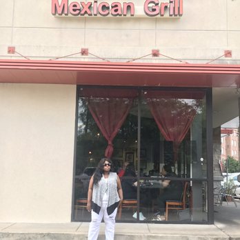 Poblano's Mexican Grill - Me out side the restaurant - Mexican Near Me - Houston, Texas