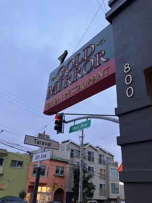 The Gold Mirror | Italian Restaurant by null