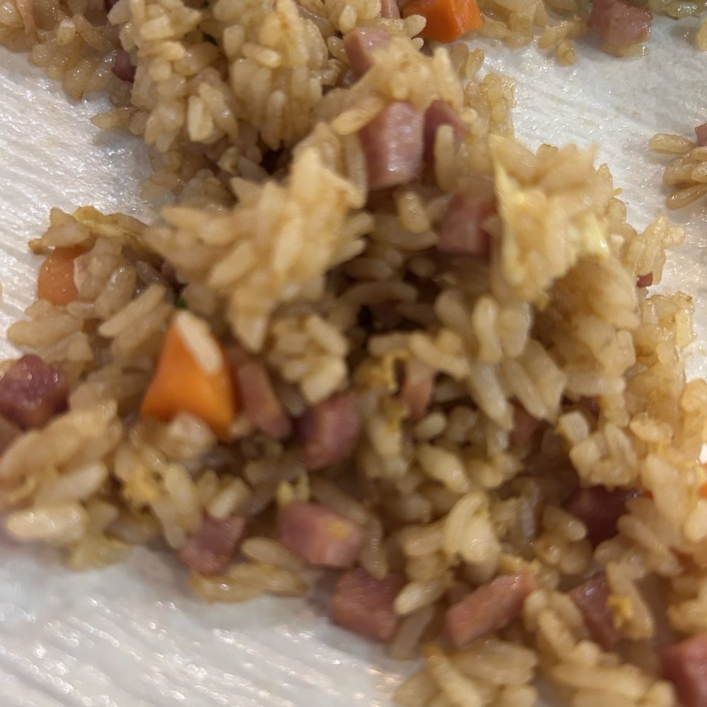 sakura sushi - Ham Fried Rice- what was left of it lol - Sushi Bars Near Me - Lehi, Utah sakura sushi - Ham Fried Rice- what was left of it lol - Sushi Bars Near Me - Lehi, Utah