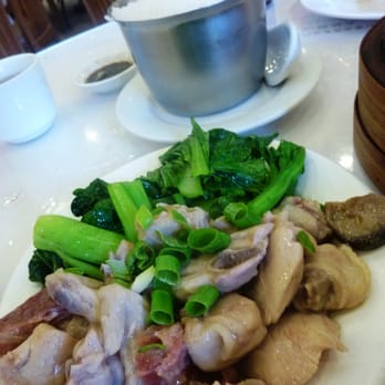 Tai Pan Dim Sum - Chicken, choy sum, & lupcherng with rice - Dim Sum Near Me - Honolulu, Hawaii Tai Pan Dim Sum - Chicken, choy sum, & lupcherng with rice - Dim Sum Near Me - Honolulu, Hawaii