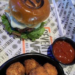 Tavern Tots, Grass Fed Avocado Burger, Angry Mussels Cable Bacon Signature Steak Hoagie with an Apple Cider Mule! Tavern Tots, Grass Fed Avocado Burger, Angry Mussels Cable Bacon Signature Steak Hoagie with an Apple Cider Mule!