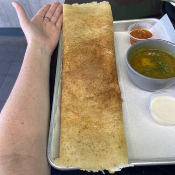 Cafe Tadka - International dosa was huge! - Cafes Near Me - Honolulu, Hawaii Cafe Tadka - International dosa was huge! - Cafes Near Me - Honolulu, Hawaii