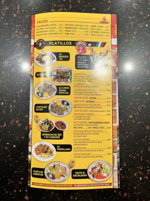 Menu photo 2 La Casa De La Tia Millstone, NJ