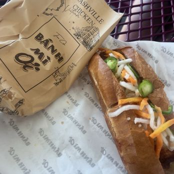 Banh Mi Oi - Nashville Chicken Bahn Mi -- stellar! - Vietnamese Near Me - Falls Church, Virginia Banh Mi Oi - Nashville Chicken Bahn Mi -- stellar! - Vietnamese Near Me - Falls Church, Virginia