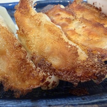 Hokkaido Ramen Santouka - Closeup of gyoza - Ramen Near Me - Honolulu, Hawaii Hokkaido Ramen Santouka - Closeup of gyoza - Ramen Near Me - Honolulu, Hawaii