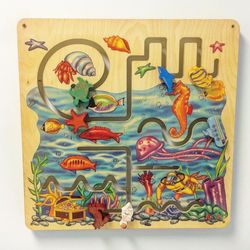Whittier Pediatric Group - Activity wall in an exam room