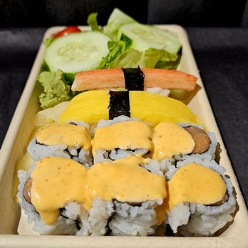Jurin Sushi - Spicy Salmon Lunch - Sushi Bars Near Me - New York, New York Jurin Sushi - Spicy Salmon Lunch - Sushi Bars Near Me - New York, New York
