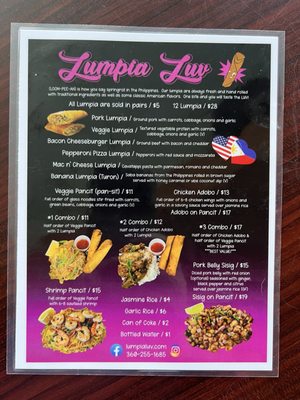 Menu photo 1 Lumpia Luv Bellingham, WA Menu photo 1 Lumpia Luv Bellingham, WA