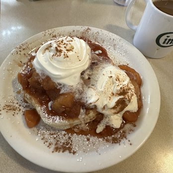 Cinnamon's Restaurant - A neighboring table's order of the apple pancake! - Pancakes Near Me - Kailua, Hawaii Cinnamon's Restaurant - A neighboring table's order of the apple pancake! - Pancakes Near Me - Kailua, Hawaii